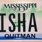 MS vanity TISHA S license plate Leticia Latisha Tiesha Tyesha Letitia Teisha