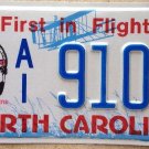 North Carolina AMERICAN INDIAN NATIVE license plate Nation Tribal Tribe Cherokee