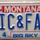 Vanity MIC & FAY license plate Michael Michel Mickey Faye Fayda Fayanne Michal