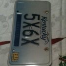 KY vanity 5X Vs 6X gears license plate Manual Transmission Sports Car gear speed