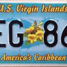 WILDLIFE TROPICAL FISH America Caribbean license plate Animal Snorkel Beach CEG