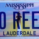 MS vanity FOR REEL license plate Fish Fishing Fisherman Reality Pole Hook trout