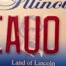 Illinois vanity DEAUO DUO 1 One license plate
