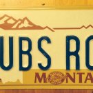Montana Centennial vanity GUBS ROD license plate Hot Rat Gub