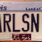 Vanity CARLSON CARL SON license plate Hotel Travel Carson Karl Carlsen Carlsson