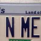 IL vanity ED aNd ME 5 license plate