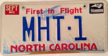 North Carolina vanity RAYDA RAY DA RAIDERS license Plate