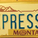 Montana Centennial vanity EXPRESS 2 license plate Mail Delivery Driver