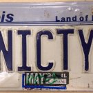 ILLINOIS vanity UNICITY 2 license plate Unique Unity United Only One Unification