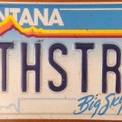 Vanity NORTH STAR license plate Sky Planet Space Locomotive Pole V8 GM Trek Film