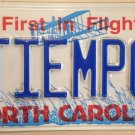 Carolina vanity 4 TIEMPOS Stroke Engine MOTOR license plate Muscle Car Auto NC