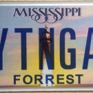 MS vanity WRITING GAL license plate  Writer Girl Poet Novelist Lawyer