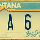 Montana vanity AUDI A6 license plate AG German Car Luxury Auto Volkswagen WV