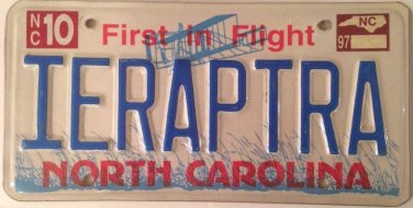 NC vanity IERAPETRA GREECE license plate Geography Greek Island Beach Napoleon