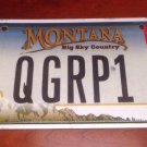 MONTANA vanity Q GROUP license plate Quality Consulting