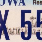 Iowa Pheasant Motorcycle license plate