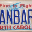 North Carolina vanity TANBARK license plate Tree Forrest