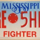 Firefighter semi vanity CHIEF license Plate Fireman Fire station IAFF