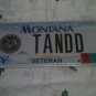 ARMY vanity T AND D license plate Tom Timothy Thomas Diane David Dave Dylan Dale Theo Daniel Damon