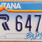 USA Army Reserve license plate military Infantry 647 A Foot Soldier