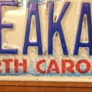 vanity BREAK A LEG license plate