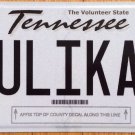 Tennessee vanity PULI CAR license plate Škoda Lada Polski Fiat Dog Hungary Micro