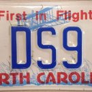 North Carolina vanity DS 9 Deep Space license plate NC Star Trek Outer Astronaut