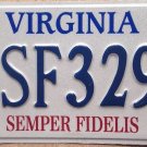 USMC Marine Corps license plate military Semper Fidelis Leathernecks Devil Dog