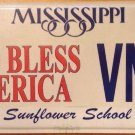 GOD BLESS AMERICA license plate Patriotic September 11 United Stand 9/11 Christ