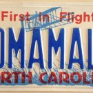 North Carolina vanity DOMAMALC license plate