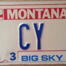 Vanity CY license plate Cyrus Cyril Cycle Country City Cyber Cyberspace Cyprus