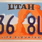 UTAH ARCHES National Park license plate Delicate Arch Natural Desert Sandstone