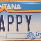 MT vanity HAPPY G license plate Gilmore Garden Gary Gordon George Greg Happiness