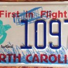 North Carolina SAVE SEA TURTLE license plate wildlife marine reptile Wild Animal