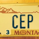 MT vanity CEP license plate Continuing Education Program Courier Express Parcel