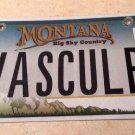 MT vanity VASCULAR license plate Blood Heart Disease Doctor Hospital Body Liquid