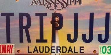 Vanity TRIPle JJJ Ranch license plate