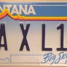Montana vanity RA X LIM license plate