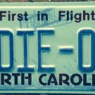 North Carolina vanity EDIE EDITH license plate Edi Edye Ed Eda Edwards Edy Edee