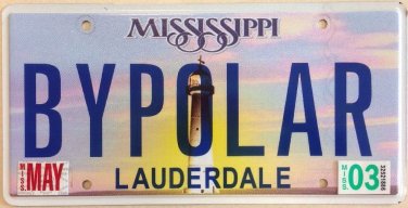 Montana vanity BYPOLAR license plate