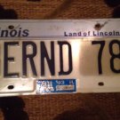 vanity BERNARD 78 license plate