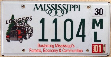 LOGGERS license plate Forest Tree wood Environment Nature Wild National Park