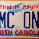 NORTH CAROLINA vanity CMC ONE license plate Carolinas Medical Center Doctor Nurs