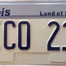 Illinois vanity RICO 215 license plate Richard Rick Puerto Richie