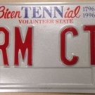 Tennessee vanity CREAM CITY license plate Religion Catholic Church Ice Brick
