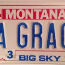 Vanity SA SAY GRACE license plate Prayer Meal Pray God Lord Jesus Church Eat Queen