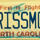 North Carolina vanity BRISS MOM  license Plate Mother Bris BRI SS NC