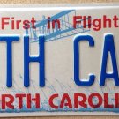North Carolina vanity FOURTH CAR license plate Sports Luxury Muscle Classic Auto