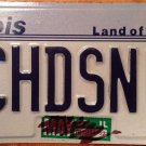 Illinois vanity RiCHarD SoN license plate Rich Richie Richardson Rick Ricky Dick