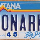 MT vanity MONARK Motorcycle license plate AB Swedish Bike Bicycle King Butterfly